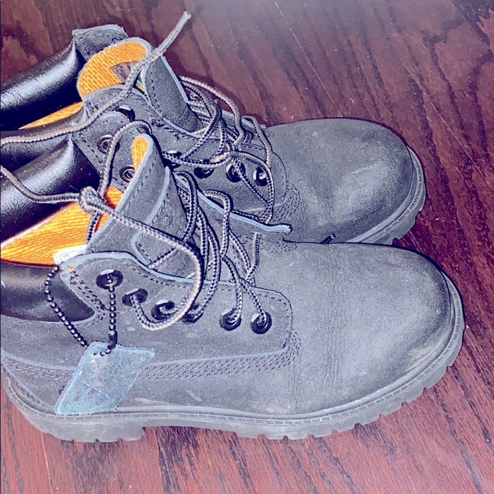 Black Timberland Boots